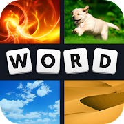 4 pics 1 word official logo