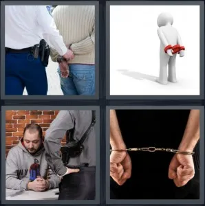 8-letters-answer-arrested