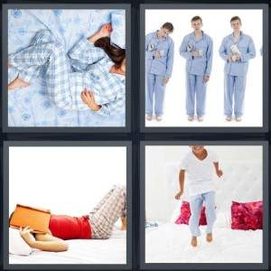 7-letters-answer-pajamas