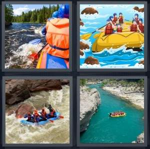 7-letters-answer-rafting